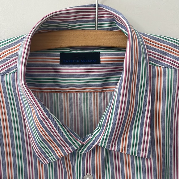 Patrick Assaraf ‘Made in Romania’ Dress Shirt - Picture 4 of 5